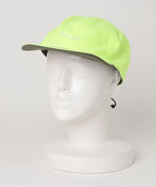 POLeR（ポーラー）の「POLeR/ポーラー　REVERSIBLE FLEECE CAP リバーシブルフリースキャップ（キャップ・メンズ・ベージュ/オレンジ/ブラック/オリーブ系・F）」の7枚目の写真