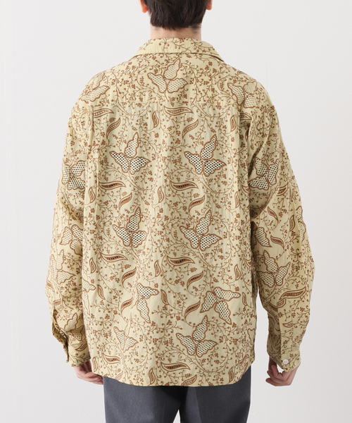 niche.(ニッチ)の「【Niche. / ニッチ】EMB Sandwich OpenCollarShirts(シャツ/ブラウス・メンズ・ベージュ・MEDIUM/LARGE)」の5枚目の写真