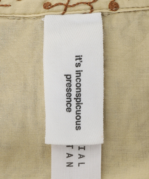 niche.(ニッチ)の「【Niche. / ニッチ】EMB Sandwich OpenCollarShirts(シャツ/ブラウス・メンズ・ベージュ・MEDIUM/LARGE)」の13枚目の写真