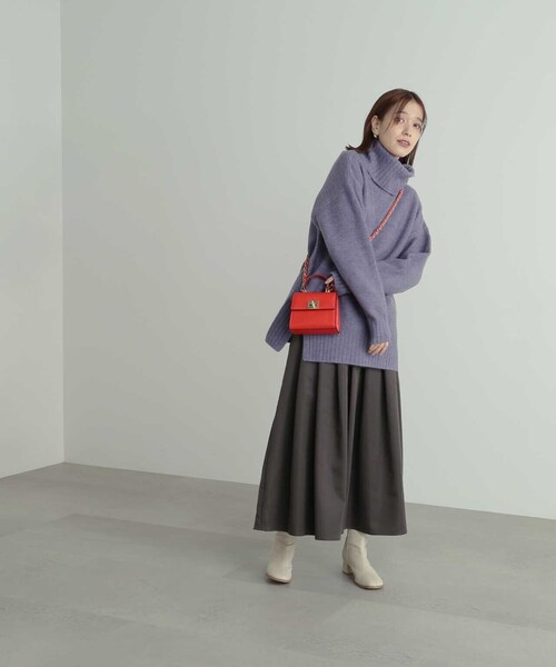 N.（N. Natural Beauty Basic）（エヌエヌナチュラルビューティーベーシック）の「◆チェーンミニショルダーバッグ（ショルダーバッグ・レディース・ブラック/シルバー/レッド・ﾌﾘ-）」の20枚目の写真