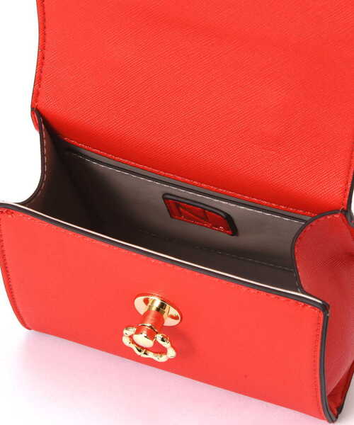 N.（N. Natural Beauty Basic）（エヌエヌナチュラルビューティーベーシック）の「◆チェーンミニショルダーバッグ（ショルダーバッグ・レディース・ブラック/シルバー/レッド・ﾌﾘ-）」の13枚目の写真