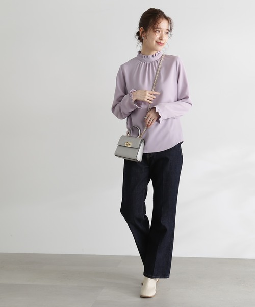 N.（N. Natural Beauty Basic）（エヌエヌナチュラルビューティーベーシック）の「◆チェーンミニショルダーバッグ（ショルダーバッグ・レディース・ブラック/シルバー/レッド・ﾌﾘ-）」の9枚目の写真