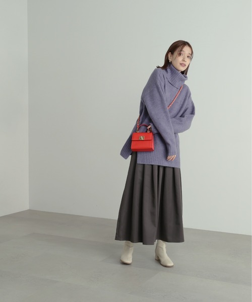 N.（N. Natural Beauty Basic）（エヌエヌナチュラルビューティーベーシック）の「◆チェーンミニショルダーバッグ（ショルダーバッグ・レディース・ブラック/シルバー/レッド・ﾌﾘ-）」の6枚目の写真