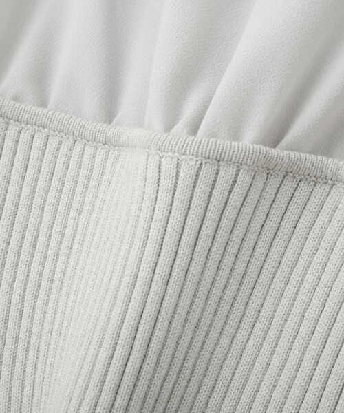 PROPORTION BODY DRESSING(プロポーションボディドレッシング)の「ベアドッキングブラウス / 1213110102(シャツ/ブラウス・レディース・ホワイト系その他/ブルー/ブラック・FREE)」の20枚目の写真