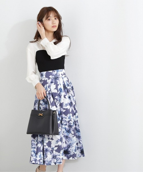 PROPORTION BODY DRESSING(プロポーションボディドレッシング)の「ベアドッキングブラウス / 1213110102(シャツ/ブラウス・レディース・ホワイト系その他/ブルー/ブラック・FREE)」の11枚目の写真