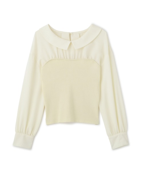 PROPORTION BODY DRESSING(プロポーションボディドレッシング)の「ベアドッキングブラウス / 1213110102(シャツ/ブラウス・レディース・ホワイト系その他/ブルー/ブラック・FREE)」の6枚目の写真