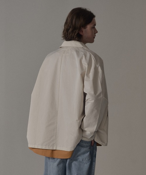 DOOPZ（ドープス）の「ナイロンコーチジャケット（ナイロンジャケット・メンズ・ブラック/ナチュラル/ブルー・SMALL/MEDIUM/LARGE）」の9枚目の写真