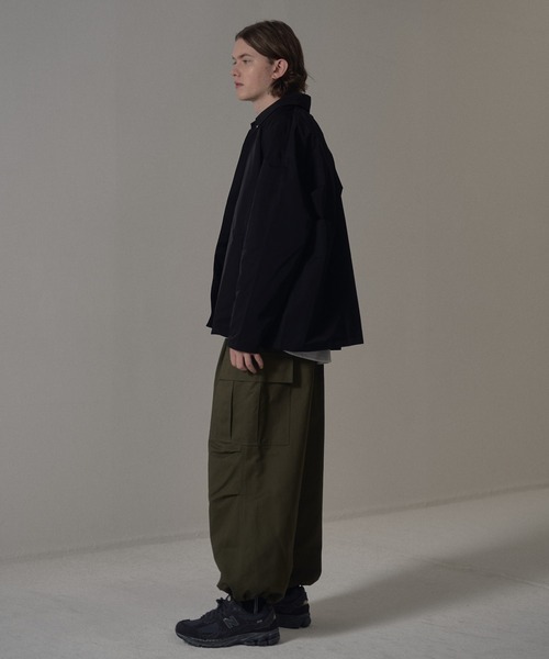 DOOPZ（ドープス）の「ナイロンコーチジャケット（ナイロンジャケット・メンズ・ブラック/ナチュラル/ブルー・SMALL/MEDIUM/LARGE）」の7枚目の写真