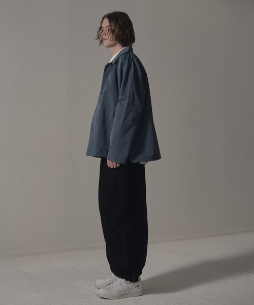 DOOPZ（ドープス）の「ナイロンコーチジャケット（ナイロンジャケット・メンズ・ブラック/ナチュラル/ブルー・SMALL/MEDIUM/LARGE）」の11枚目の写真