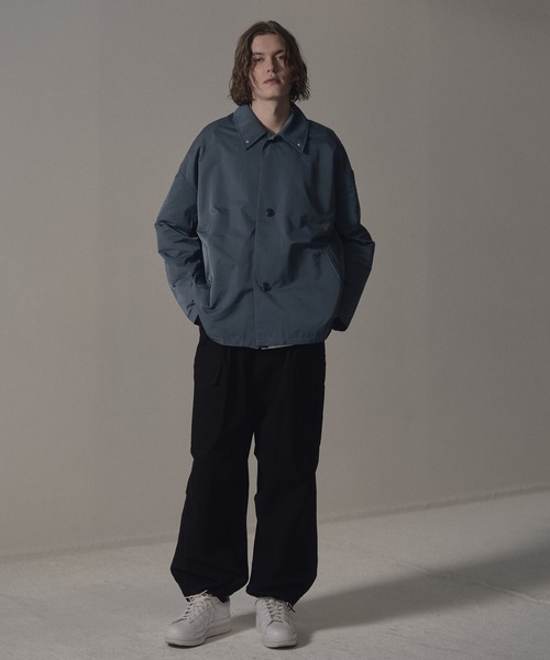 DOOPZ（ドープス）の「ナイロンコーチジャケット（ナイロンジャケット・メンズ・ブラック/ナチュラル/ブルー・SMALL/MEDIUM/LARGE）」の19枚目の写真