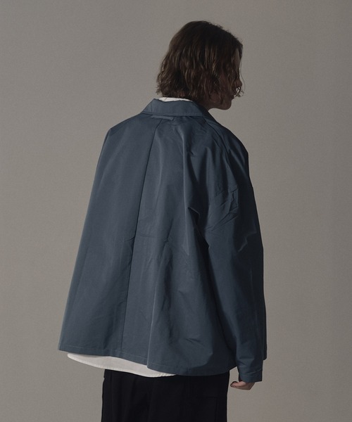 DOOPZ（ドープス）の「ナイロンコーチジャケット（ナイロンジャケット・メンズ・ブラック/ナチュラル/ブルー・SMALL/MEDIUM/LARGE）」の18枚目の写真