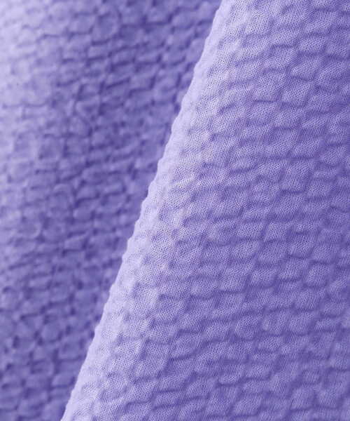 N.（N. Natural Beauty Basic）（エヌエヌナチュラルビューティーベーシック）の「【S Size Line】◆フロントシャーリングＡラインワンピース（ワンピース・レディース・ブラック/パープル・MEDIUM/SMALL）」の22枚目の写真