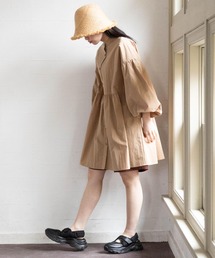 LOWRYS FARM | フリルチュニックワンピース　176300(ワンピース)