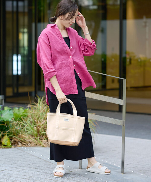 SLOBE IENA（スローブイエナ）の「【ORCIVAL/オーシバル】SLOBE別注 24OZ HAMPUトートバッグ（トートバッグ・レディース・ベージュ/ナチュラル・FREE）」の3枚目の写真