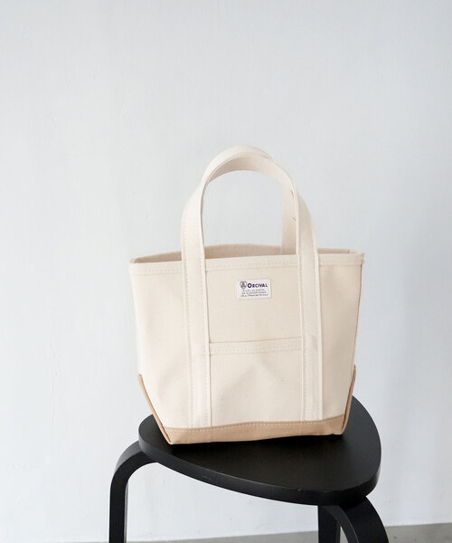 SLOBE IENA（スローブイエナ）の「【ORCIVAL/オーシバル】SLOBE別注 24OZ HAMPUトートバッグ（トートバッグ・レディース・ベージュ/ナチュラル・FREE）」の7枚目の写真