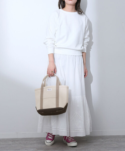 SLOBE IENA（スローブイエナ）の「【ORCIVAL/オーシバル】SLOBE別注 24OZ HAMPUトートバッグ（トートバッグ・レディース・ベージュ/ナチュラル・FREE）」の8枚目の写真