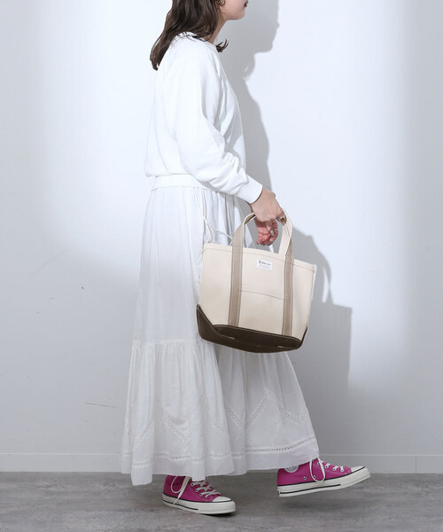 SLOBE IENA（スローブイエナ）の「【ORCIVAL/オーシバル】SLOBE別注 24OZ HAMPUトートバッグ（トートバッグ・レディース・ベージュ/ナチュラル・FREE）」の9枚目の写真