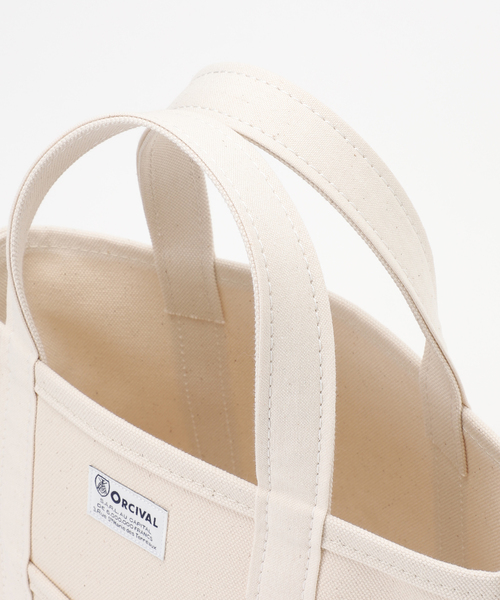 SLOBE IENA（スローブイエナ）の「【ORCIVAL/オーシバル】SLOBE別注 24OZ HAMPUトートバッグ（トートバッグ・レディース・ベージュ/ナチュラル・FREE）」の16枚目の写真