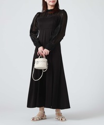 archives | 【オケージョンにもおすすめ】シアードットボウタイレイヤードワンピース(ワンピース)