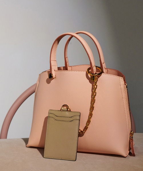 E'POR（エポール）の「EPOR Pass Case（カードケース・レディース・チャコールグレー/ベージュ/ピンク/オレンジ・FREE）」の3枚目の写真