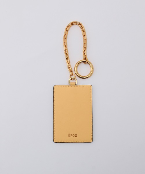 E'POR（エポール）の「EPOR Pass Case（カードケース・レディース・チャコールグレー/ベージュ/ピンク/オレンジ・FREE）」の4枚目の写真