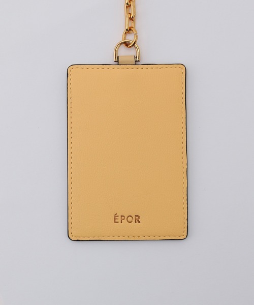 E'POR（エポール）の「EPOR Pass Case（カードケース・レディース・チャコールグレー/ベージュ/ピンク/オレンジ・FREE）」の6枚目の写真