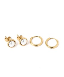 ステンレス＊セットピアス　185563
