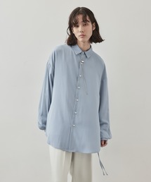 JUNRED | 【 UNISEX 】スリットコードオーバーシャツ(シャツ/ブラウス)