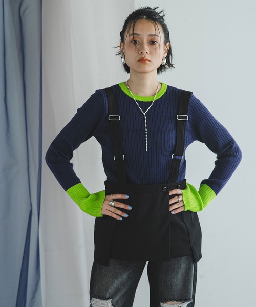 まるさま⭐︎2024ss Rene ルネ ニットプルオーバー フレア 36 ピンク 2024ss Rene ルネ ニットプルオーバー フレア 36 ピンク