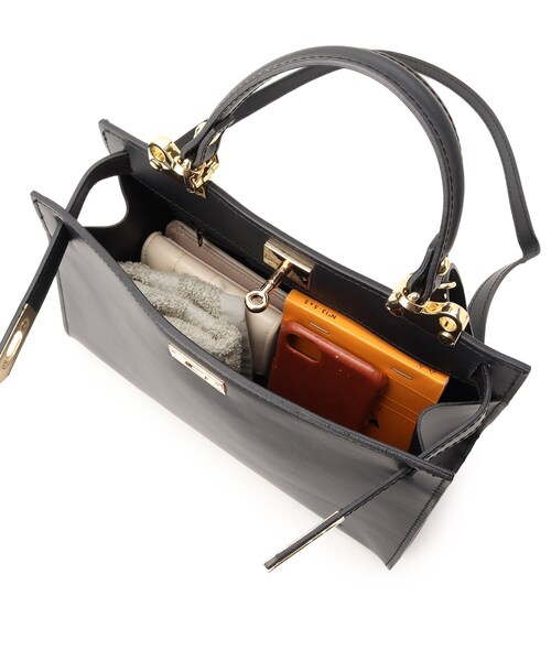 DRESSTERIOR（ドレステリア）の「◆【2WAY】AULENTTI(オウレンティ) ワンハンドルバッグ（ハンドバッグ・レディース・ブラウン系/ブラック・00）」の18枚目の写真