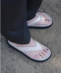 CAMINANDO/カミナンド　 THONG SLIDES トングスライド　レザービーチサンダル　2216W