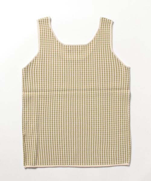 LOWRYS FARM（ローリーズファーム）の「キカガラアソートタンク　190498（Tシャツ/カットソー・レディース・ブラック/ホワイト/ブラウン/グリーン/グリーン系その他・FREE）」の6枚目の写真