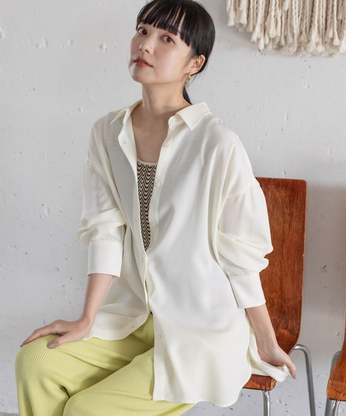 LOWRYS FARM（ローリーズファーム）の「キカガラアソートタンク　190498（Tシャツ/カットソー・レディース・ブラック/ホワイト/ブラウン/グリーン/グリーン系その他・FREE）」の10枚目の写真