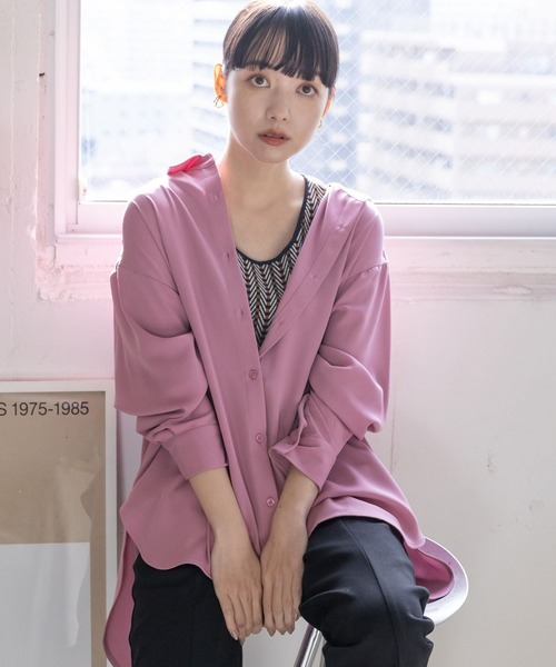 LOWRYS FARM（ローリーズファーム）の「キカガラアソートタンク　190498（Tシャツ/カットソー・レディース・ブラック/ホワイト/ブラウン/グリーン/グリーン系その他・FREE）」の13枚目の写真