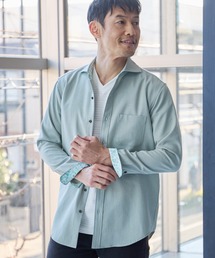 UNION STATION | スラブポプリンカッタウェイカラーシャツ(シャツ/ブラウス)