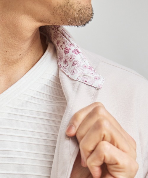 UNION STATION（ユニオンステーション）の「スラブポプリンカッタウェイカラーシャツ（シャツ/ブラウス・メンズ・ベージュ/パープル/グリーン/グレー・M/L/LL）」の17枚目の写真