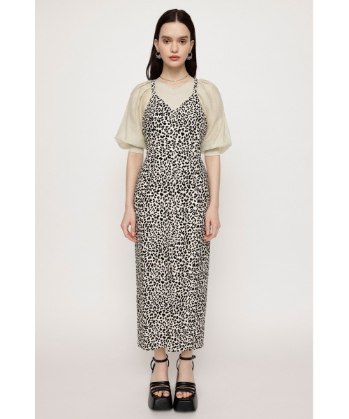 SLY（スライ）の「LIMITED ITEM 2WAY JUMPER SK 2ウェイ ジャンパースカート 限定（ジャンパースカート・レディース・ブラック/マルチ・1/2）」の10枚目の写真