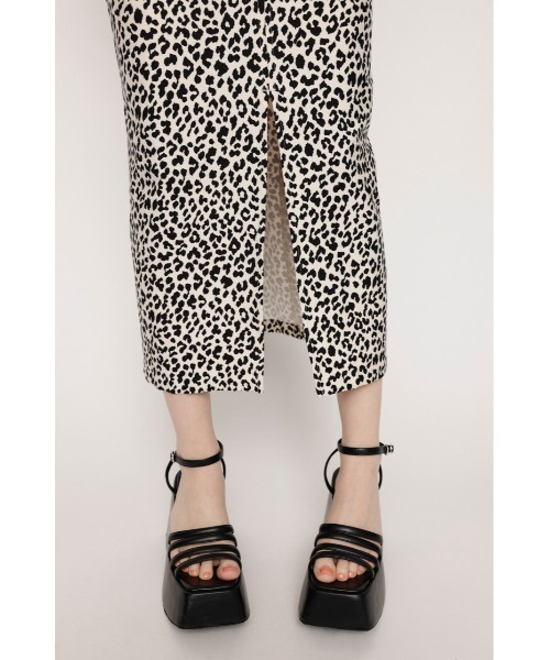 SLY（スライ）の「LIMITED ITEM 2WAY JUMPER SK 2ウェイ ジャンパースカート 限定（ジャンパースカート・レディース・ブラック/マルチ・1/2）」の16枚目の写真