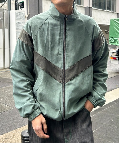 CPCM（シーピーシーエム）の「ピーチミリタリートラックジャケット