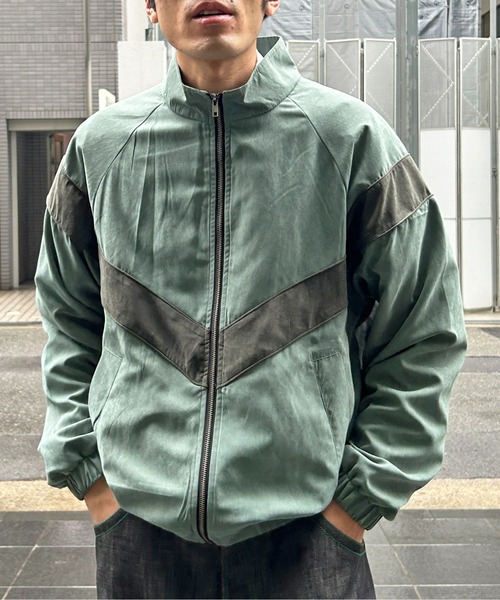 CPCM(シーピーシーエム)の「ピーチミリタリートラックジャケット(ブルゾン・メンズ・カーキ/ネイビー/ブラック・MEDIUM/LARGE)」の11枚目の写真
