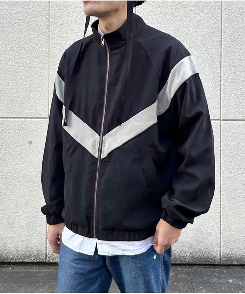 CPCM(シーピーシーエム)の「ピーチミリタリートラックジャケット(ブルゾン・メンズ・カーキ/ネイビー/ブラック・MEDIUM/LARGE)」の6枚目の写真