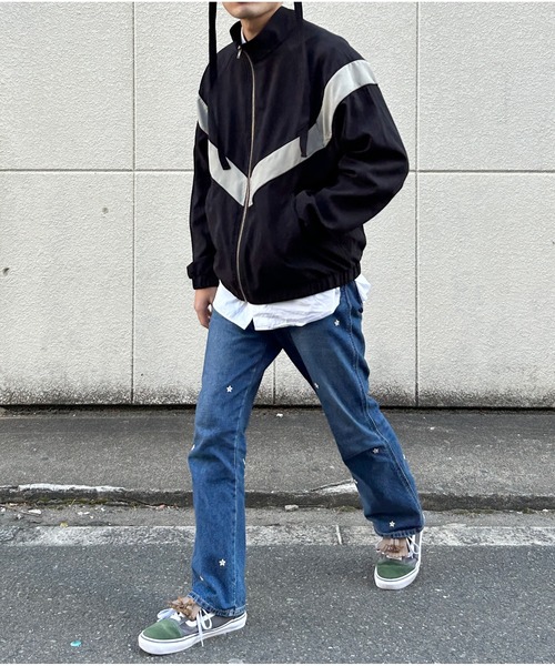 CPCM(シーピーシーエム)の「ピーチミリタリートラックジャケット(ブルゾン・メンズ・カーキ/ネイビー/ブラック・MEDIUM/LARGE)」の8枚目の写真