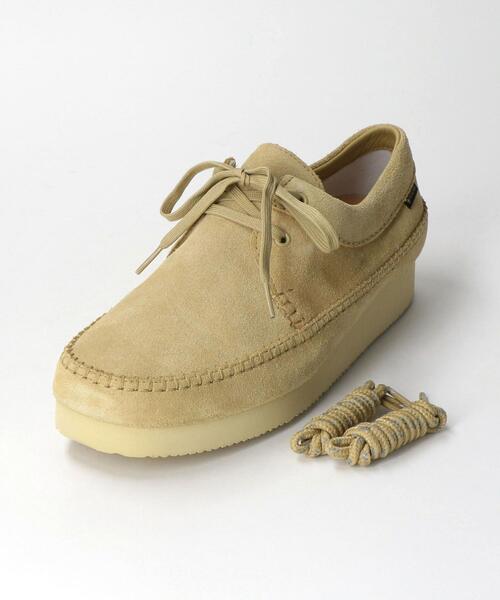 Clarks(クラークス)の「<CLARKS> WEAVER GTX/シューズ(モカシン/デッキシューズ・メンズ・ブラック/ベージュ・6/8/9/7/7h/8h/9h/6h)」の11枚目の写真