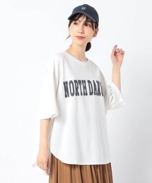 Grand PARK | ロゴ入り　ラウンドヘムTシャツ(Tシャツ/カットソー)