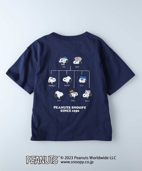 Right-on(ライトオン)の「【キャラクター】スヌーピーTシャツ(Tシャツ/カットソー・キッズ・ホワイト/ブルー/イエロー/サックスブルー/ブラック/グリーン・130/120/140/105/150)」の5枚目の写真