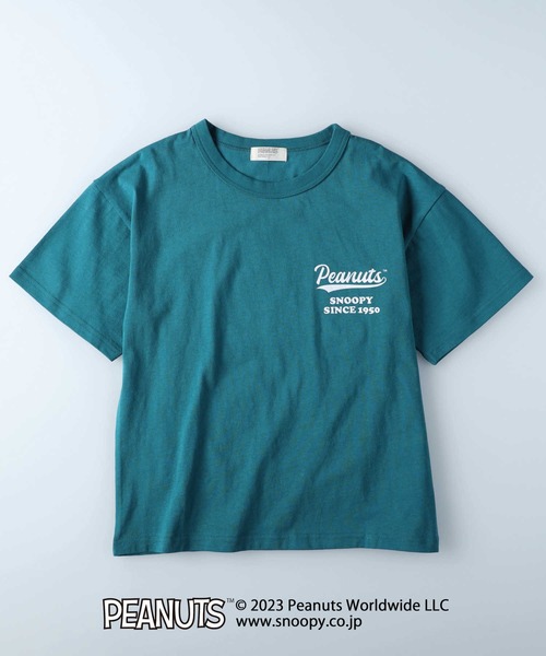 Right-on(ライトオン)の「【キャラクター】スヌーピーTシャツ(Tシャツ/カットソー・キッズ・ホワイト/ブルー/イエロー/サックスブルー/ブラック/グリーン・130/120/140/105/150)」の8枚目の写真