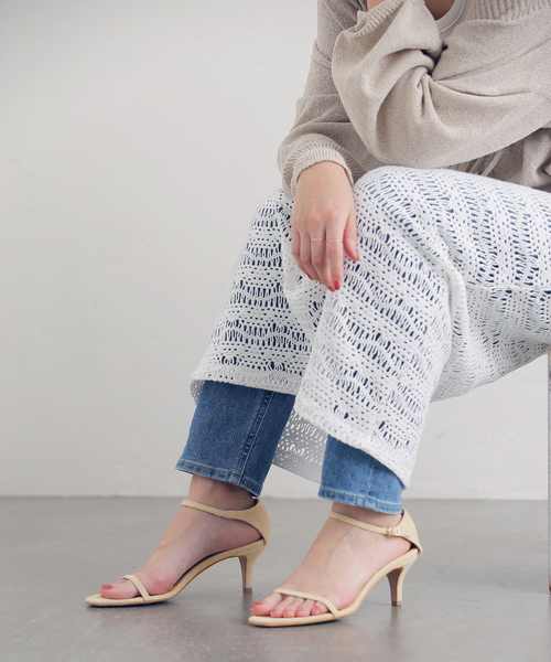 LATOTALITEアンクルストラップサンダル