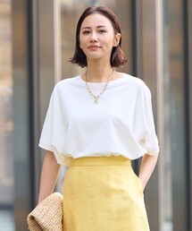 【好評につき新色追加・9色展開・洗える・XSサイズあり】クレープストレッチドルマン ニット