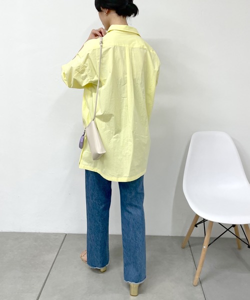 SHENERY（シーナリー）の「カットオフストレートデニムパンツ（デニムパンツ・レディース・ブルー・36/38）」の13枚目の写真