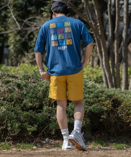 GERRY(ジェリー)の「【ag】TC天竺 ワンポイント胸刺繍 バックプリント 半袖Tシャツ(Tシャツ/カットソー・メンズ・ブラック系その他2/ブルー系その他2/チャコールグレー/ホワイト系その他2/ホワイト/グリーン/ホワイト系その他/その他1/その他2/グレー系その他/ブラック系その他/ベージュ系その他/ブルー・MEDIUM/LARGE/X-LARGE)」の22枚目の写真